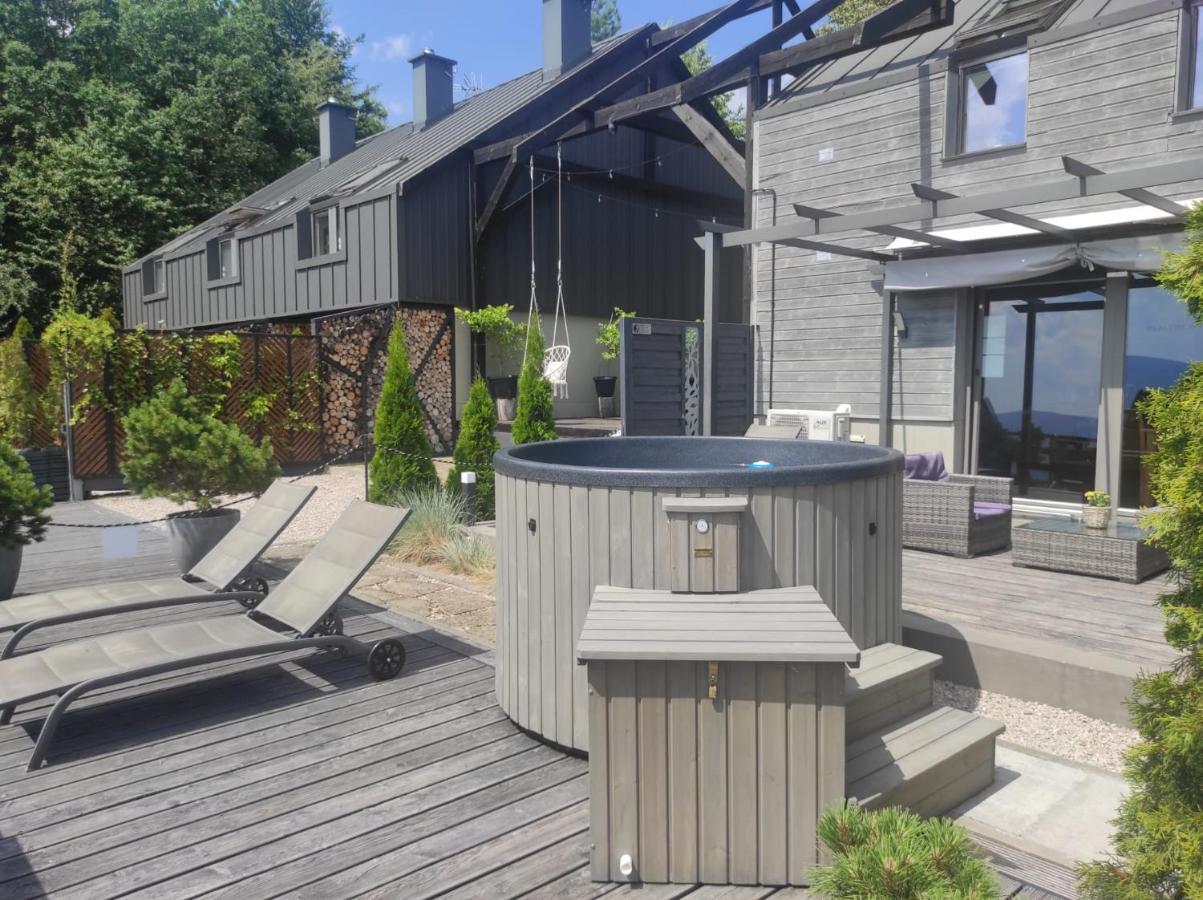 Sloneczny Chelm - Apartamenty W Gorach, Prywatna Sauna Jacuzzi Balia W Cenie, Spa, Grill, Stok Narciarski Myslenice, Sciezki Rowerowe, Rzeka Raba, Widok Na Tatry Buitenkant foto